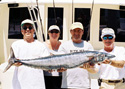 This Wahoo was caught while Deep Sea Fishing off Sunny Isles Beach